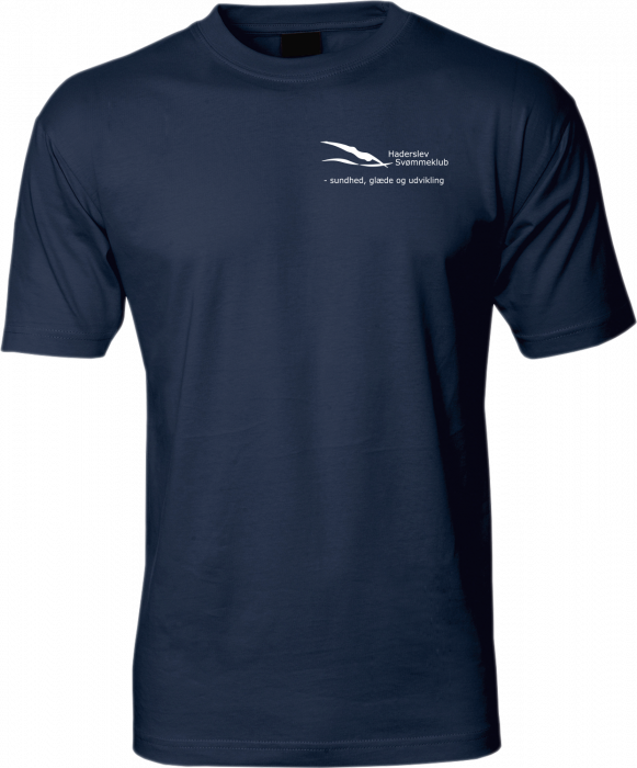 ID - Hsv Bomulds T-Shirt M. Ryglogo - Navy