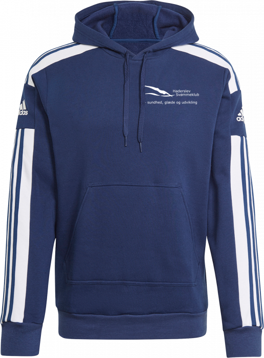 Adidas - Hsv Træner Sweat Hoodie - Navy blå & hvid