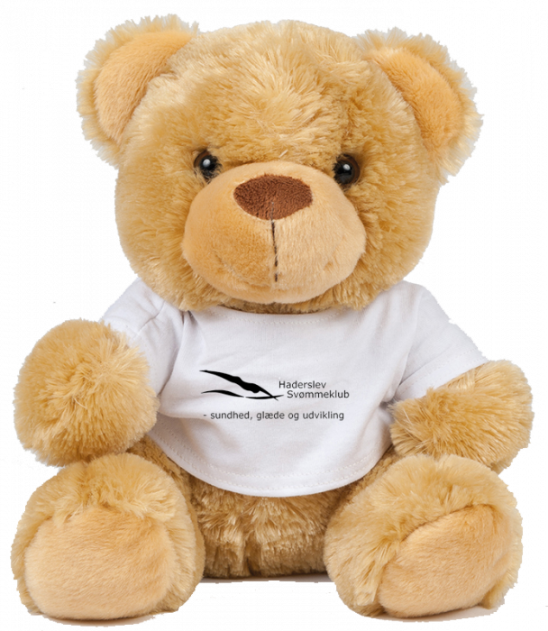 Sportyfied - Hsv Mascot Teddy In Tshirt - Lysebrun